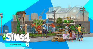 The Sims 4 Eco Living banner